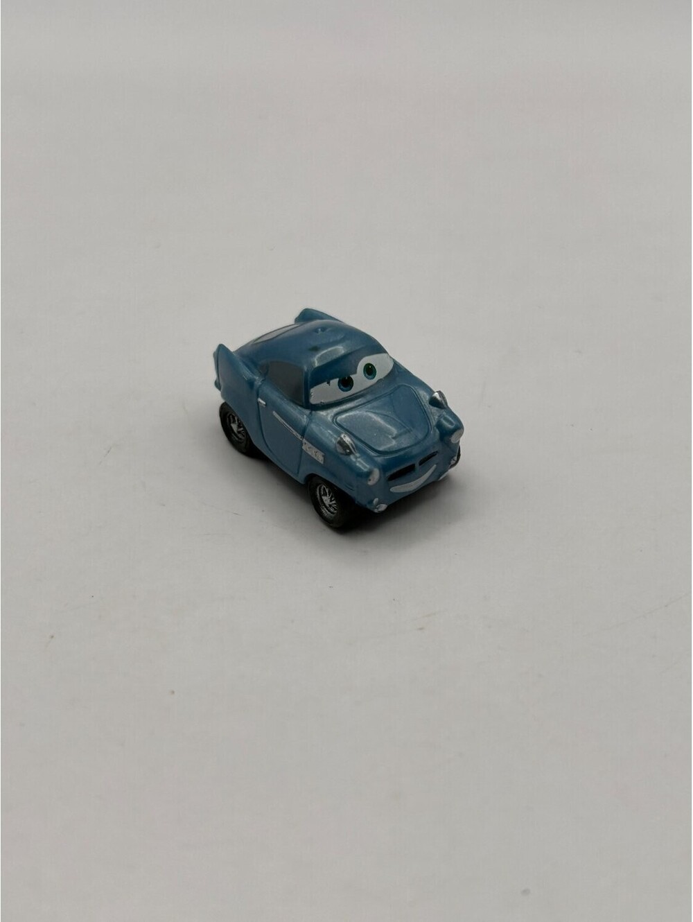 Mattel Finn McMissile Micro Drifters Roller Diecast Toy Car Blue Metallic body